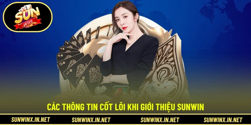 Các thông tin cốt lõi khi giới thiệu SUNWIN