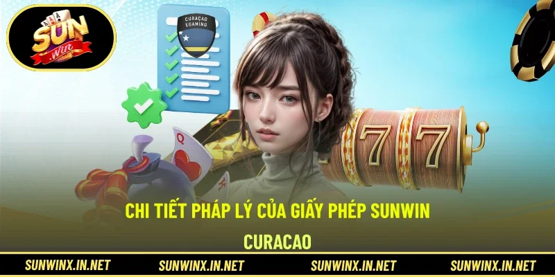 Chi tiết pháp lý của giấy phép SUNWIN - Curacao