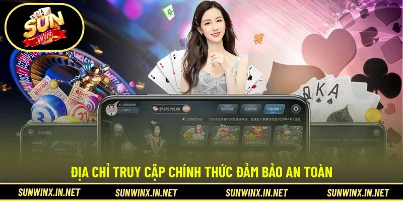 Địa chỉ truy cập chính thức đảm bảo an toàn