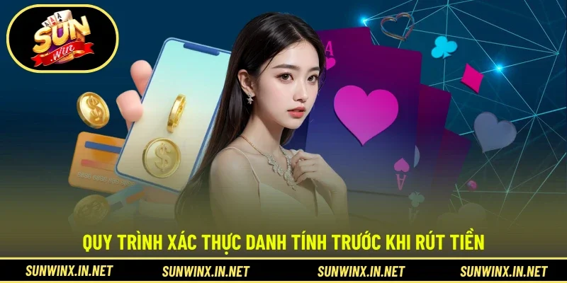 Quy trình xác thực danh tính trước khi rút tiền